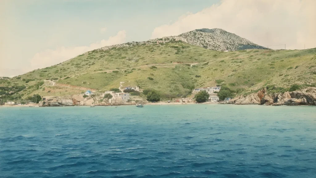 Вид на бухта Keramidou